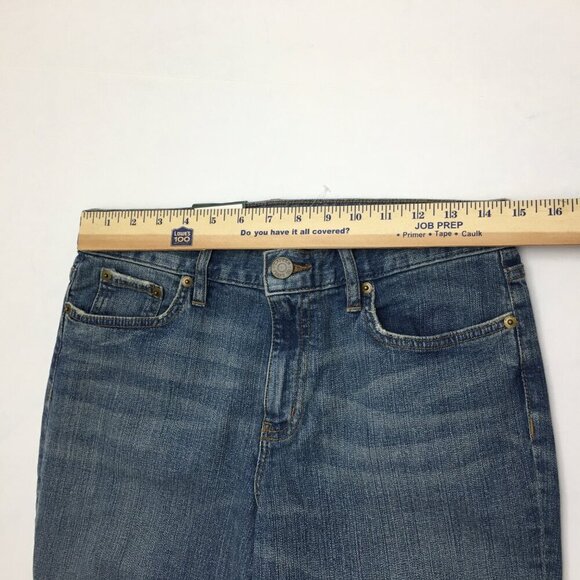 NEW Lauren Ralph Lauren Crop Jeans Classic Mid Calf Stretch size 4 - Picture 5 of 8